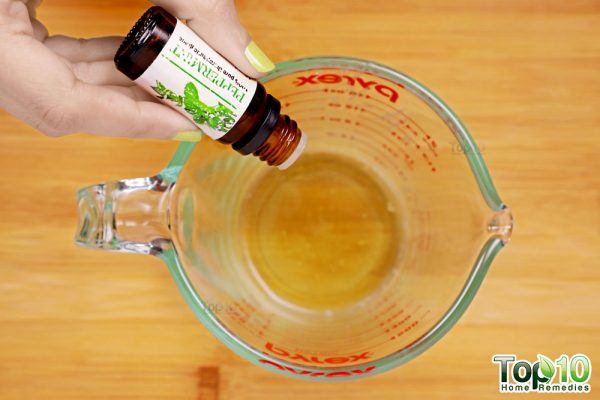 add peppermint oil for homemade pain balm