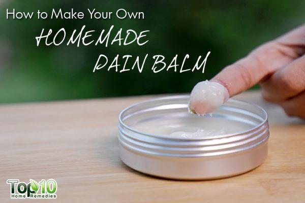 how to make homemade pain balm