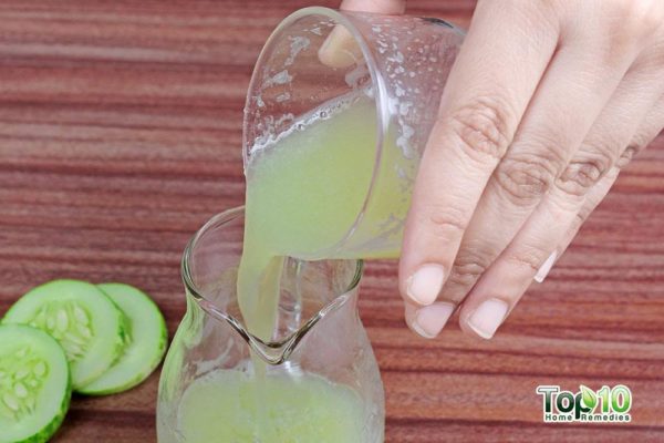extract cucumber juice