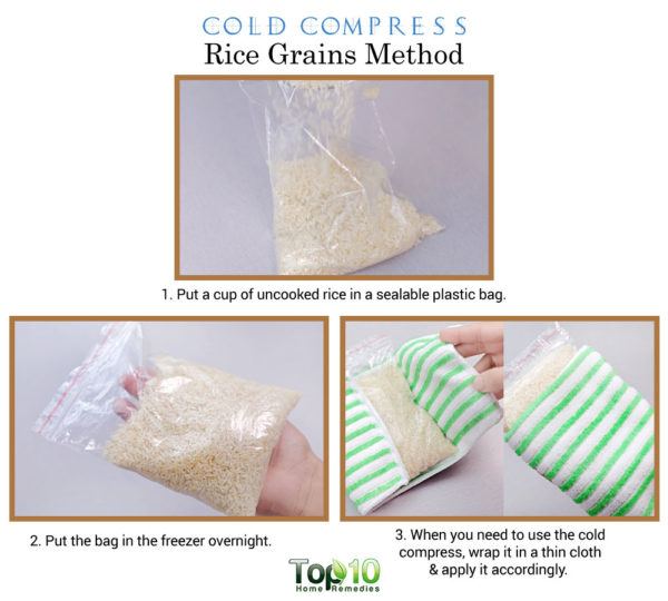 rice grains compress