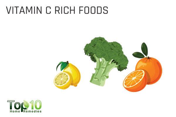 aliments riches en vitamine C pour les végétations adénoïdes chez les enfants