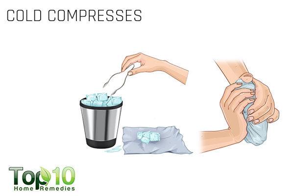 cold compress for itchy eyes