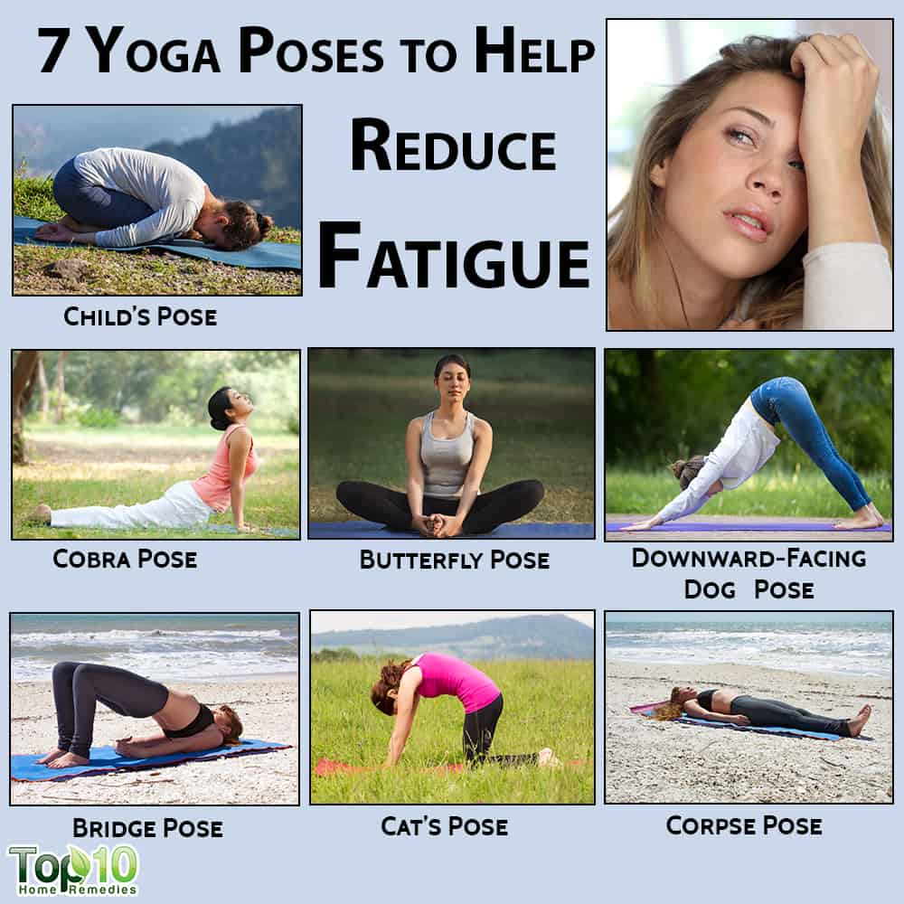Best Yoga Poses to Get Rid of Fatigue | Top 10 Home Remedies