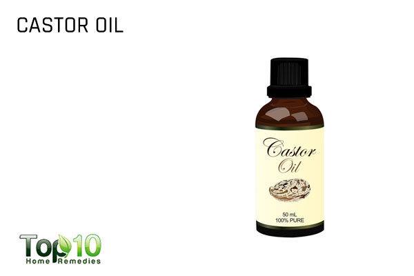 treat flat warts with castor oil