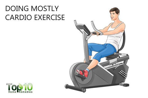 doing mostly cardio exercise doesnt build muscle