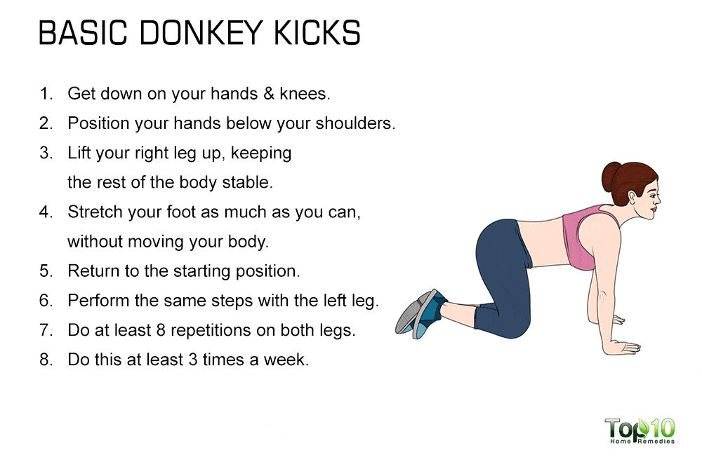 donkey kicks