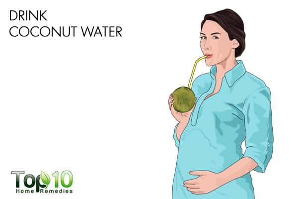 drink coconut water for heartburn during pregnancy