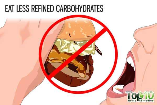 Eat fewer processed carbs