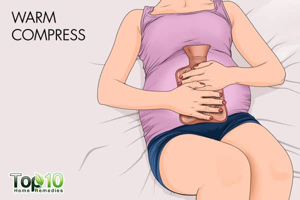  warm compress to treat UTI during pregnancy