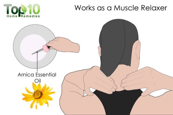 arnica as a muscle relaxer