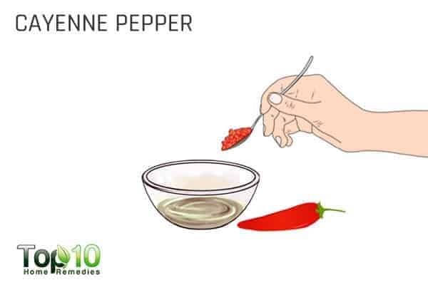 cayenne pepper natural pain reliever