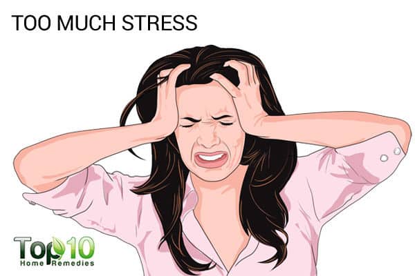 trop de stress peut mener à la ménopause
