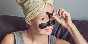 Homemade peel off mask for glowing skin