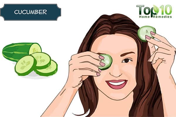 cucumber for bags under eyes