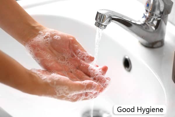 maintain good hygiene to treat pinworms