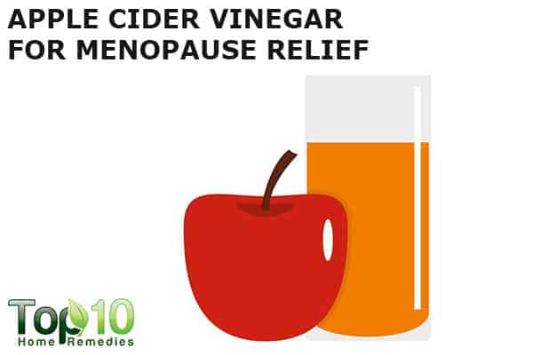 apple cider vinegar for menopausal relief