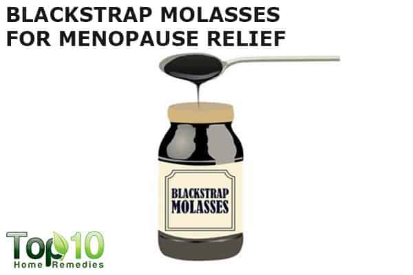blackstrap molasses to relieve menopausal symptoms
