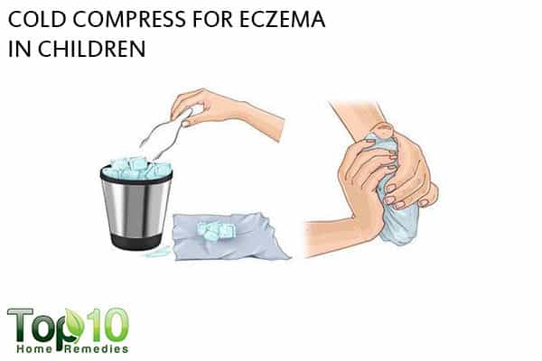 cold compress for child eczema