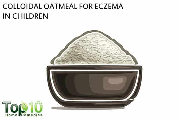 colloidal oatmeal for eczema in children