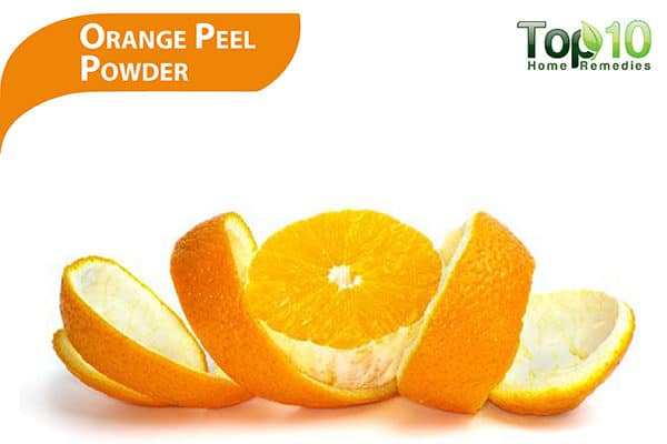 orange peel powder for dark upper lip