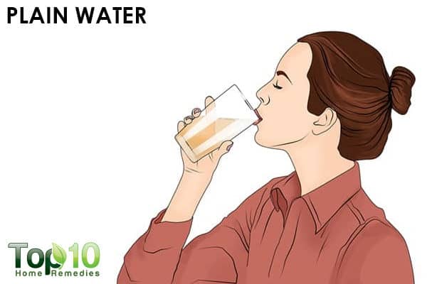 plain water to relieve acidity in pregnant women