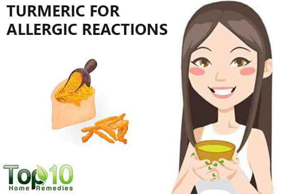 turmeric to reduce allergic reactions