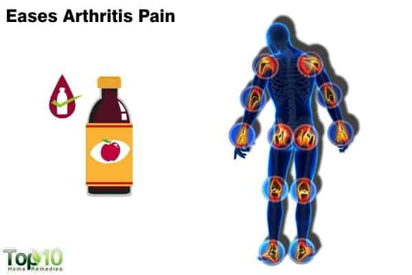 apple cider vinegar relieves arthritis pain