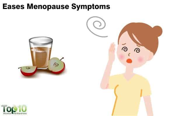 apple cider vinegar to control menopause symptoms