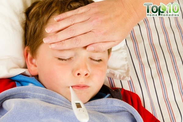 home remedies for fever in kids
