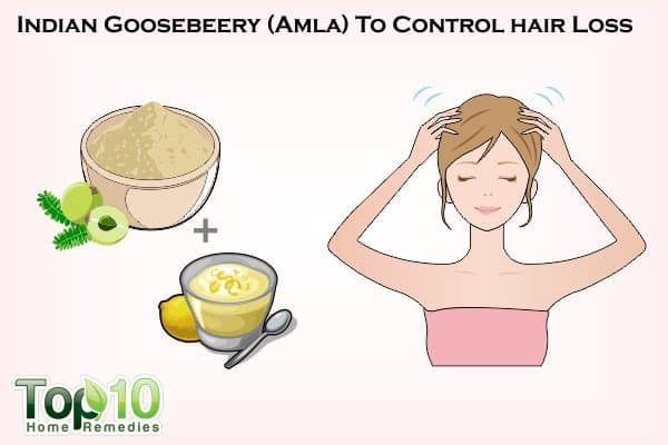 amla to control hair loss