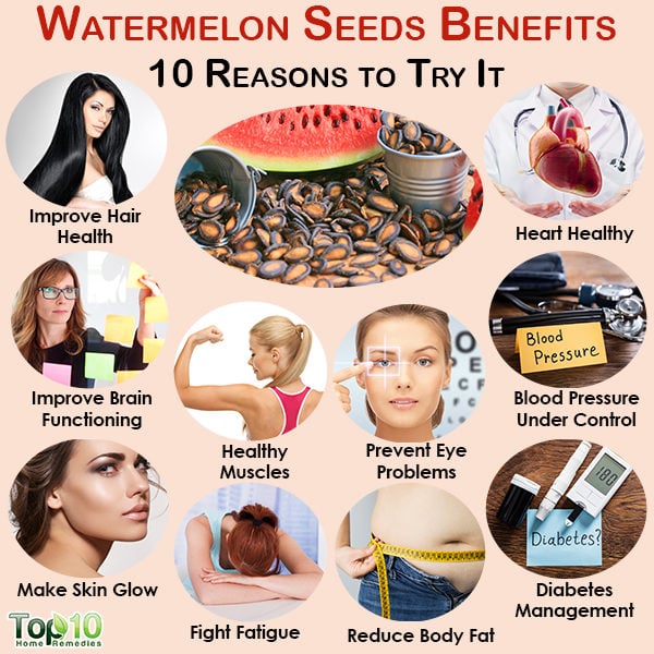 Watermelon seeds benefits, top 10 reasons to try